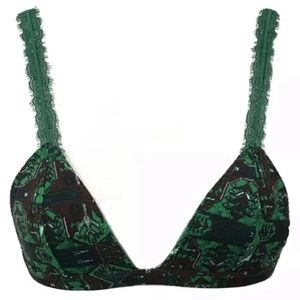 Green bralette free people